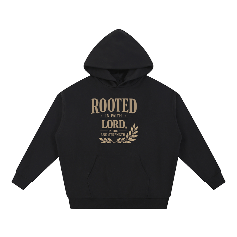 Rooted in the Lord Heavyweight Christian Hoodie