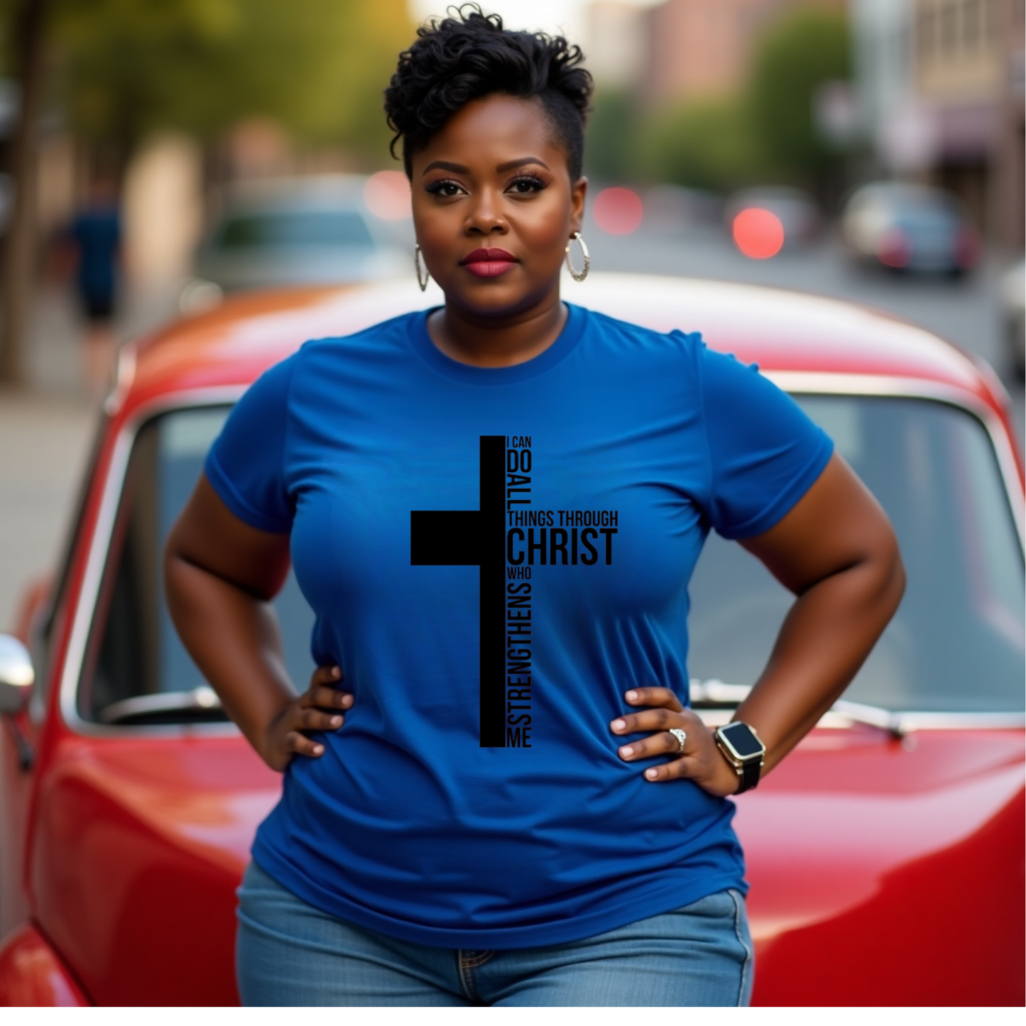 All Things to Christ T-Shirt - Faith-Based Christian Tee