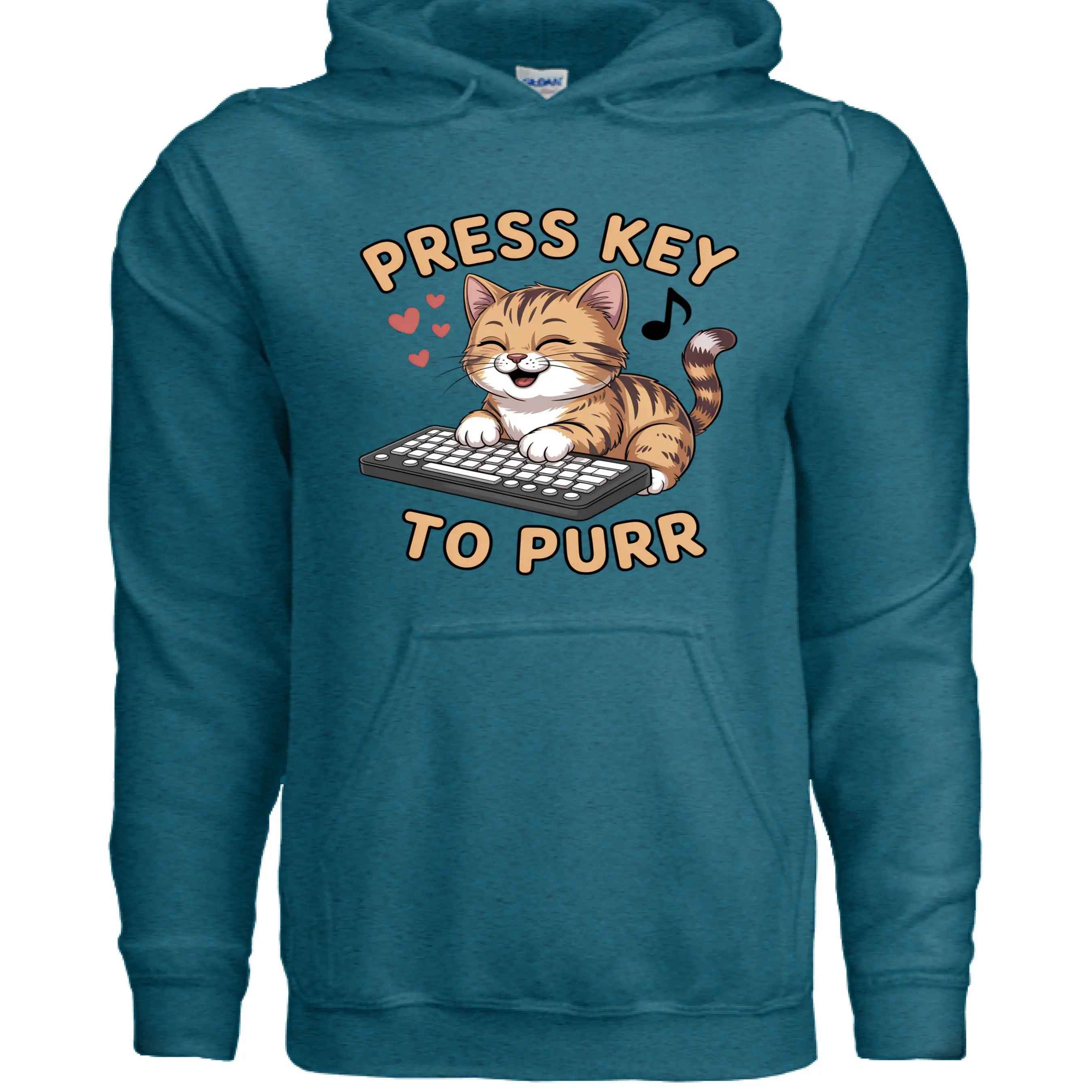 Press You Purr T-Shirt - Funny Cat Lover Tee