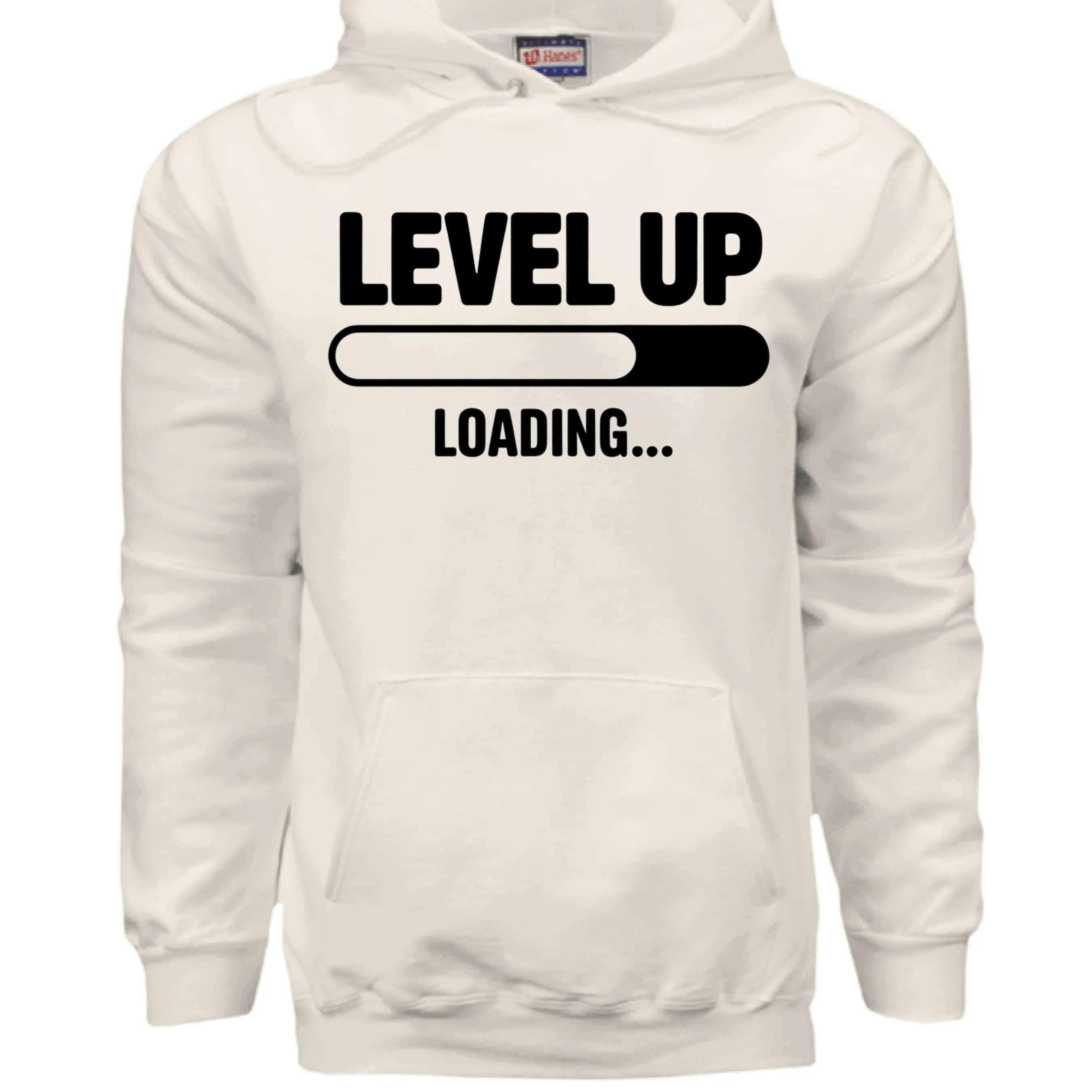 Level Up Hoodie - Gamer Sweatshirt for Console & PC Fans