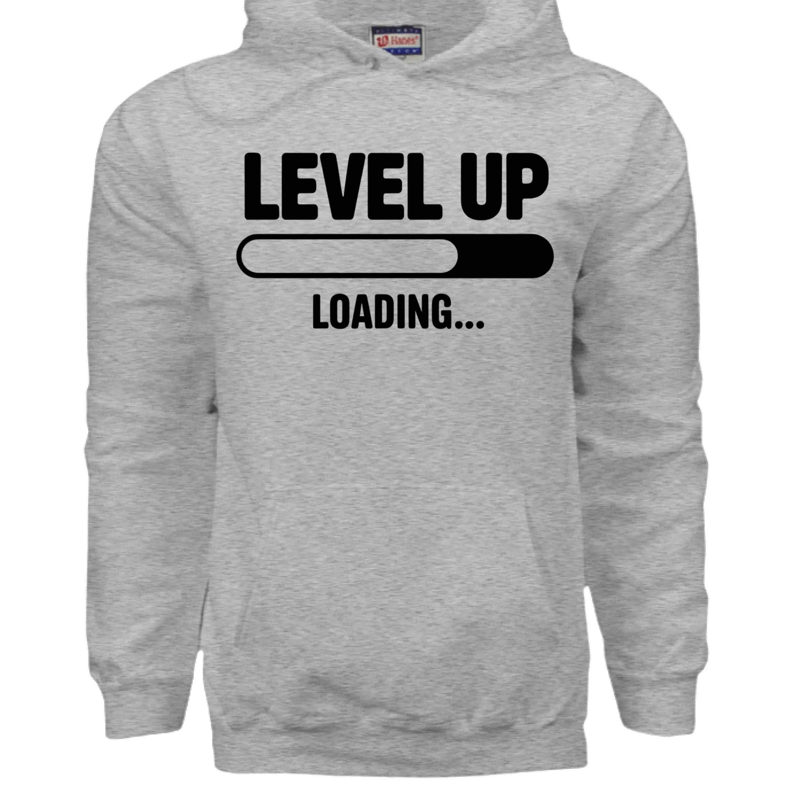 Level Up Hoodie - Gamer Sweatshirt for Console & PC Fans