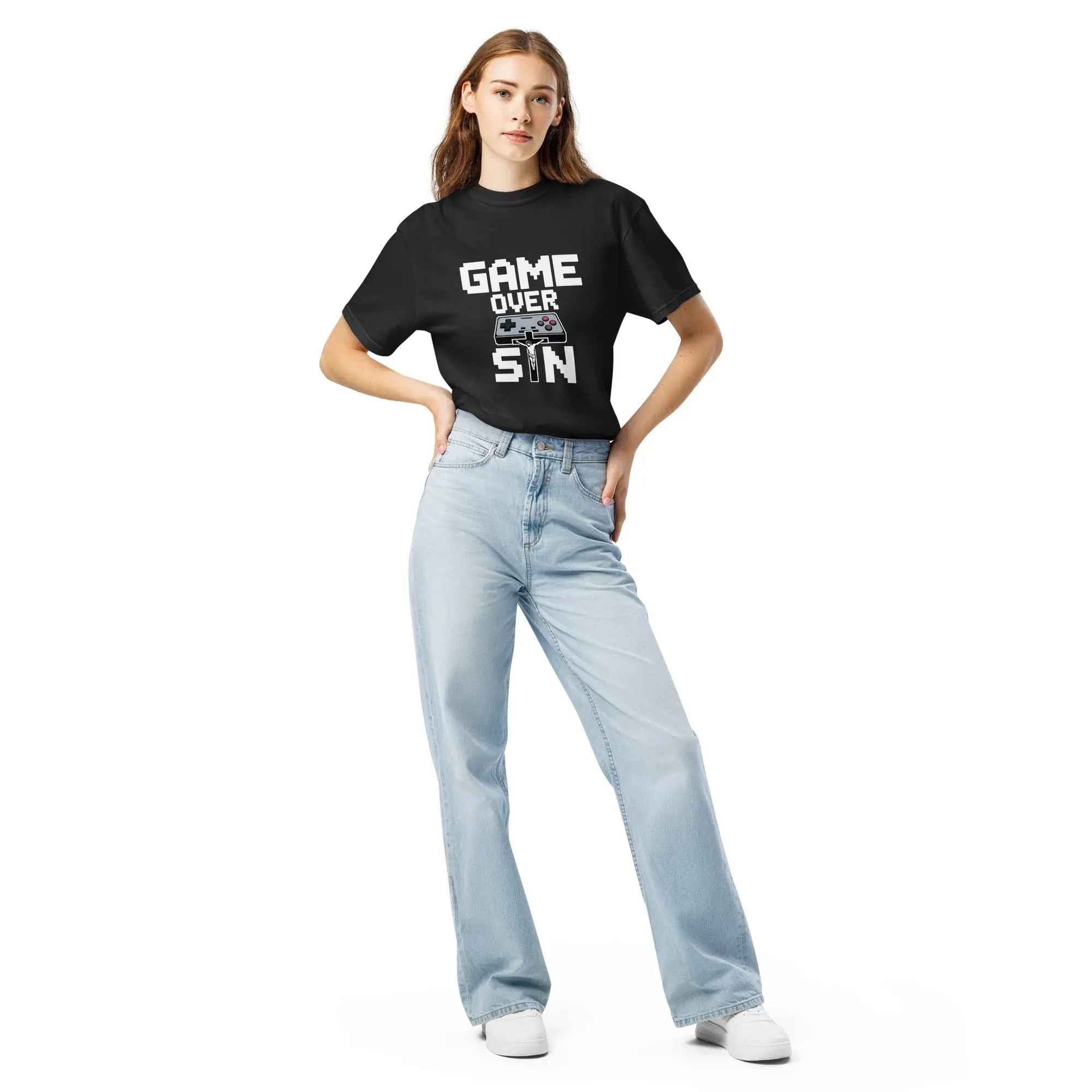 Game Over Sin Faith Gaming T-Shirt