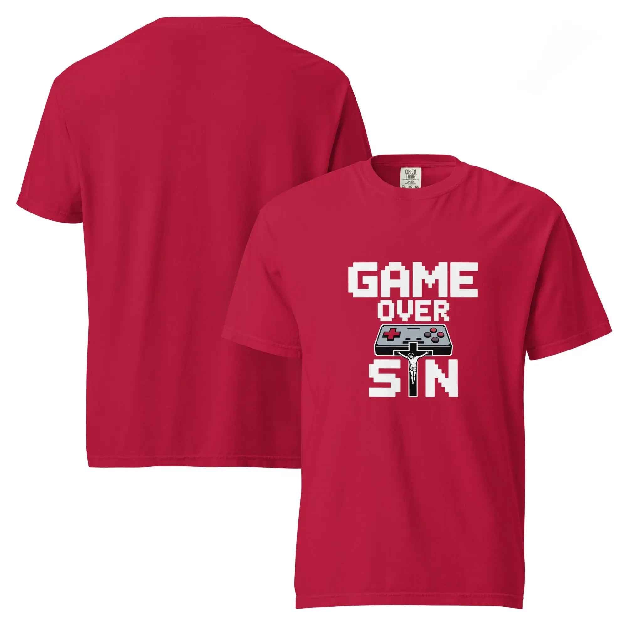 Game Over Sin Faith Gaming T-Shirt