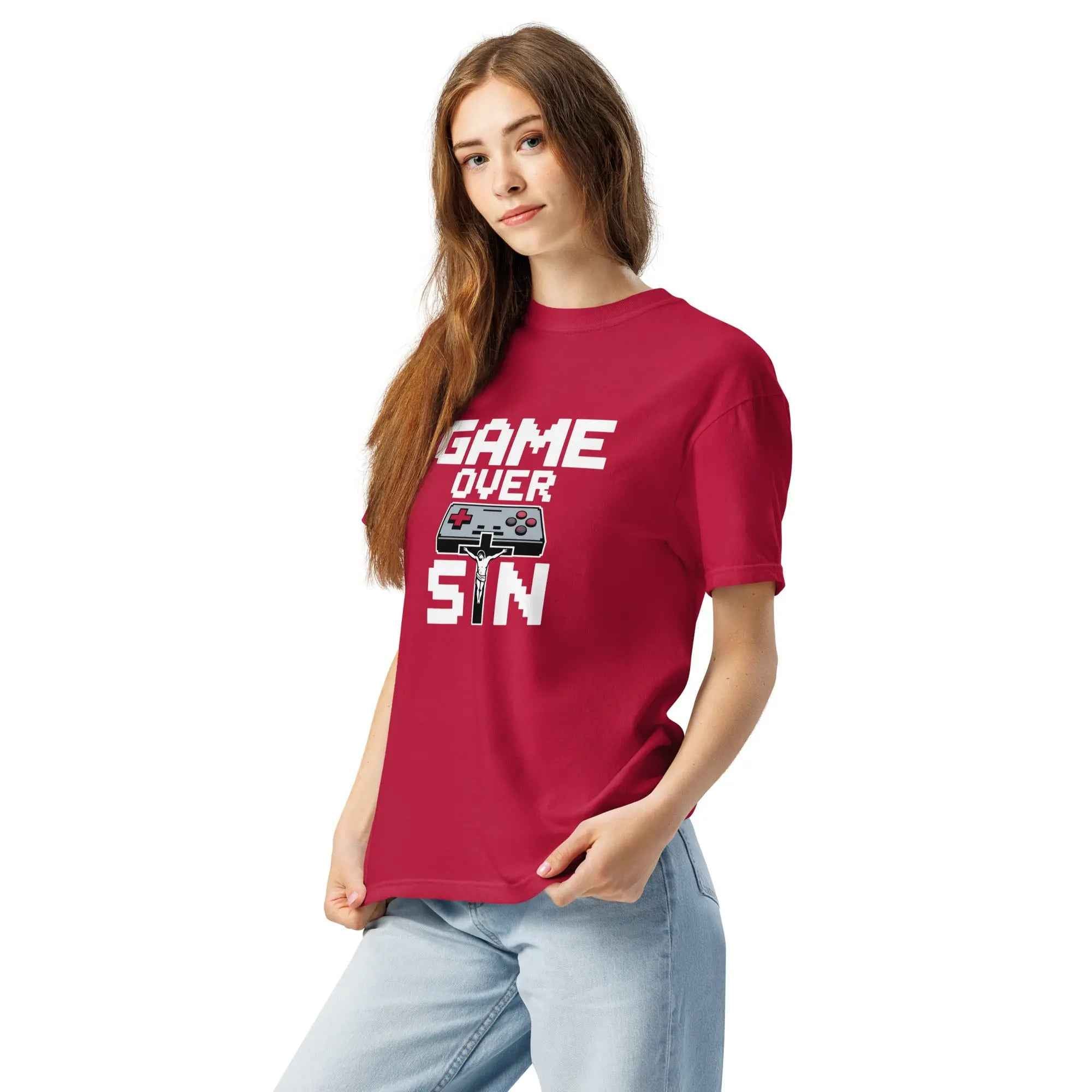 Game Over Sin Faith Gaming T-Shirt