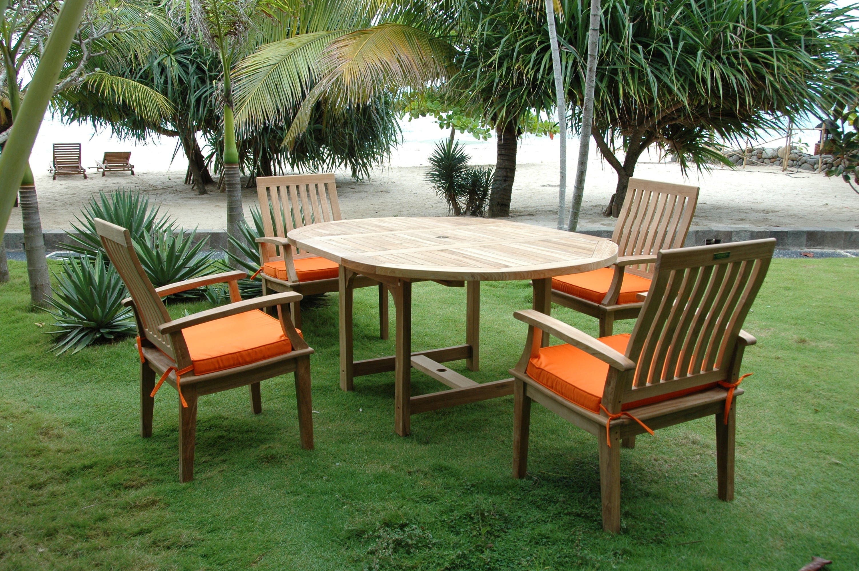 Bahama Brianna 5-Pieces Extension Dining Set - Molaix82045294743BahamaSet-119B