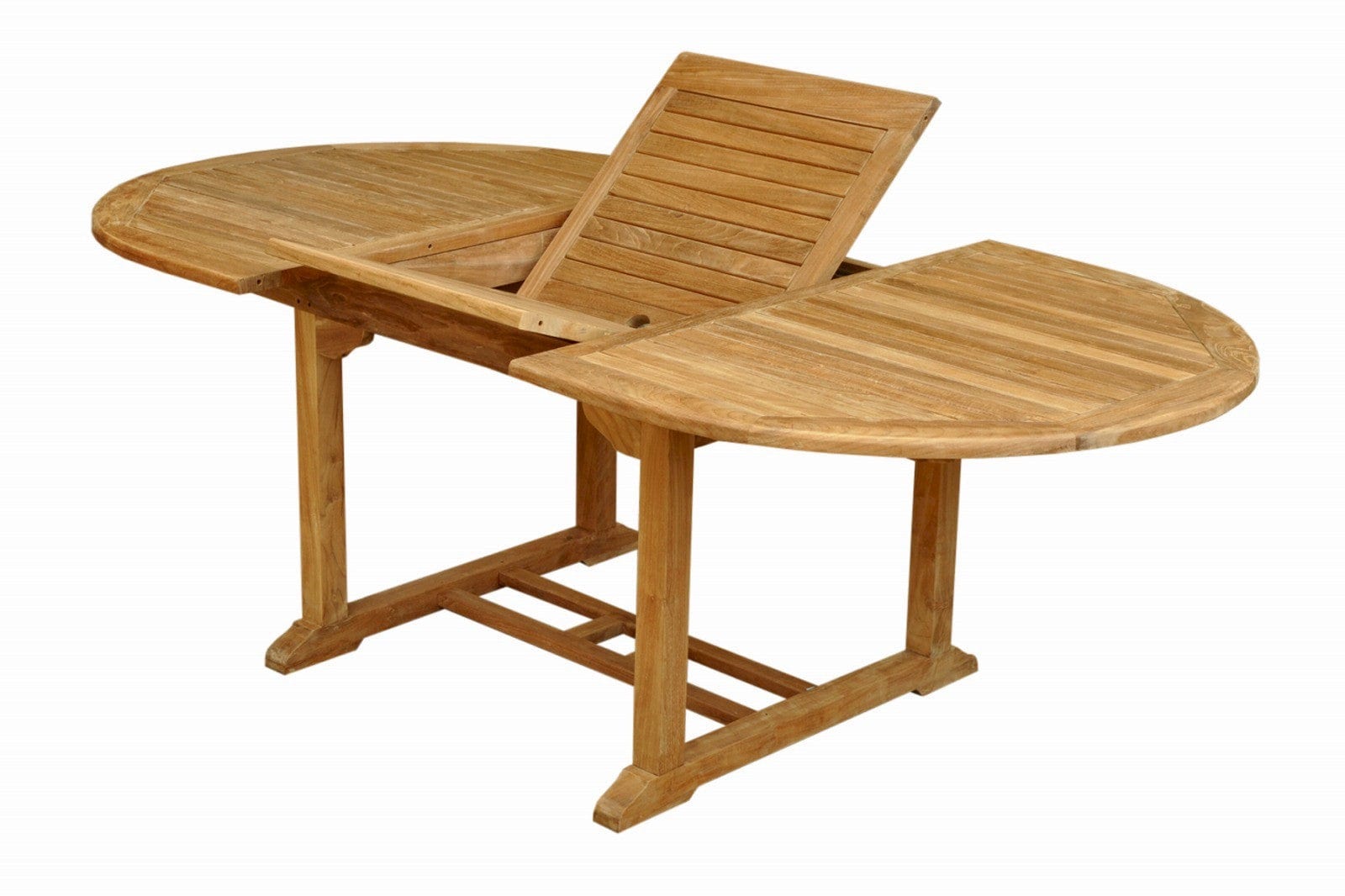 Bahama 87" Oval Extension Table Extra Thick Wood - Molaix82045288612TBX-087VT