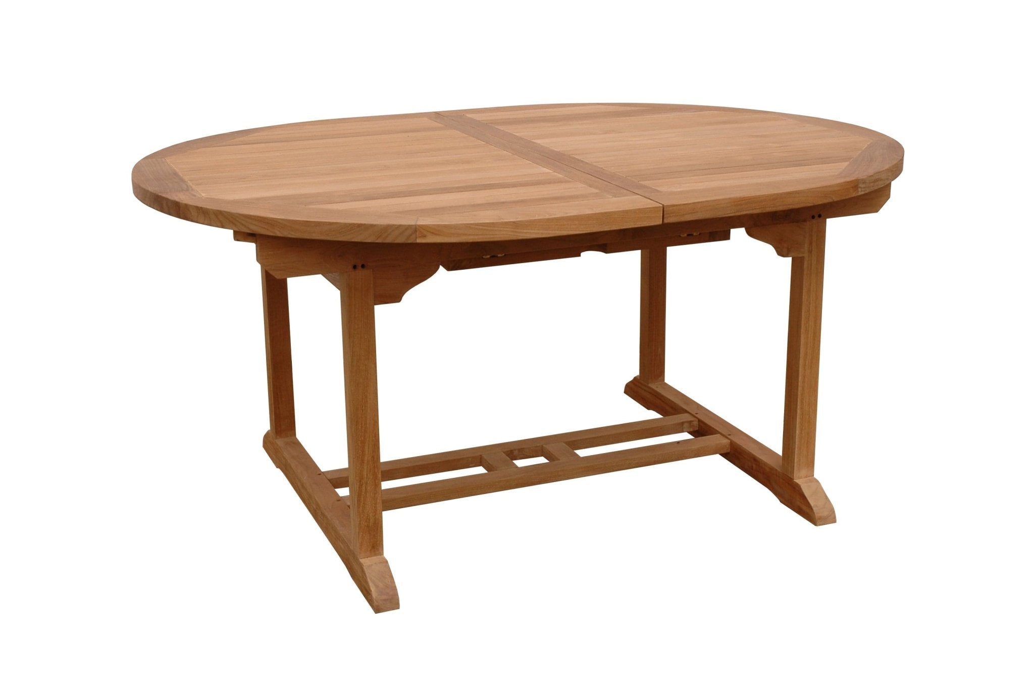 Bahama 87" Oval Extension Table Extra Thick Wood - Molaix82045288612TBX-087VT