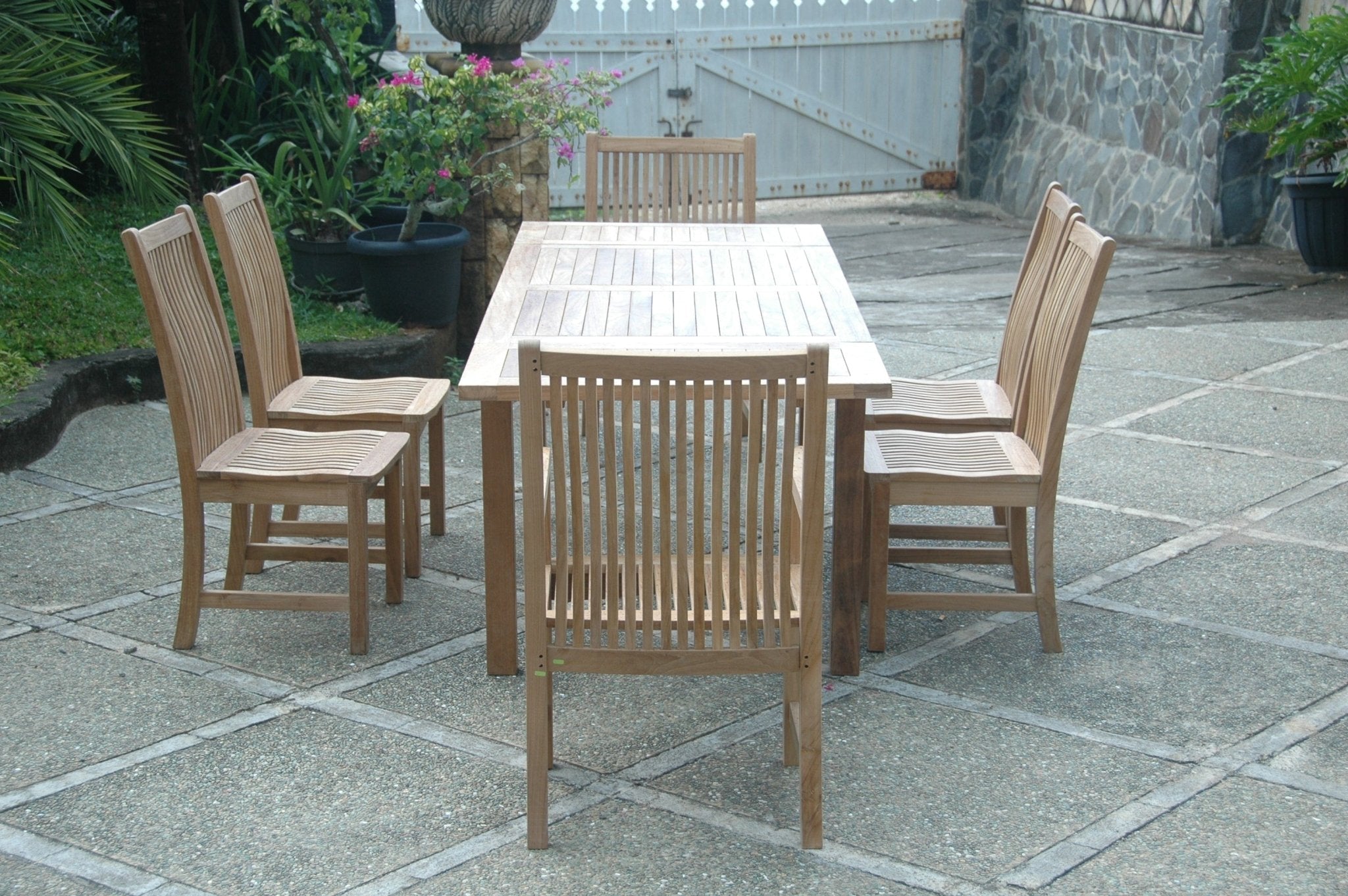 Bahama Chicago 7-Pieces Dining Set Chair B - Molaix82045294903BahamaSet-14