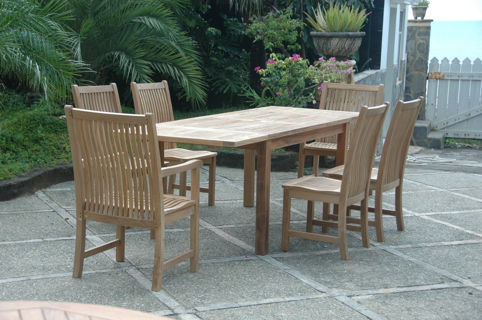 Bahama Chicago 7-Pieces Dining Set Chair B - Molaix82045294903BahamaSet-14