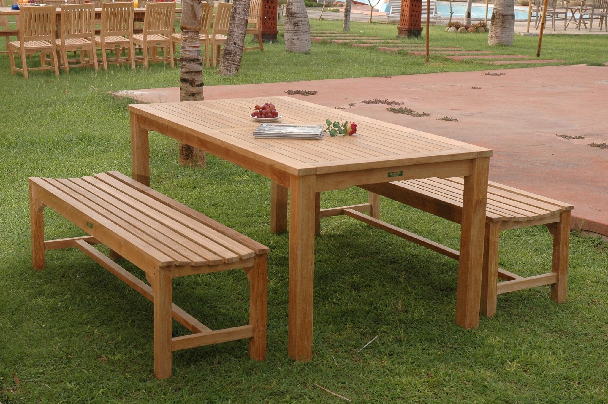 Bahama Hampton 3-Pieces Dining Set - Molaix82045294804BahamaSet-31