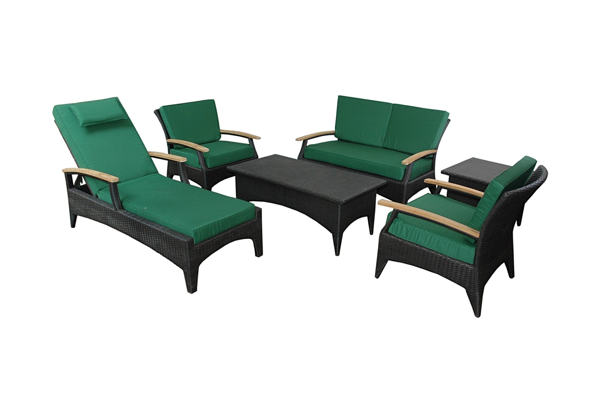 Bellagio 6-Pieces Deep Seating Set - Molaix82045297386BellagioSR-016DS