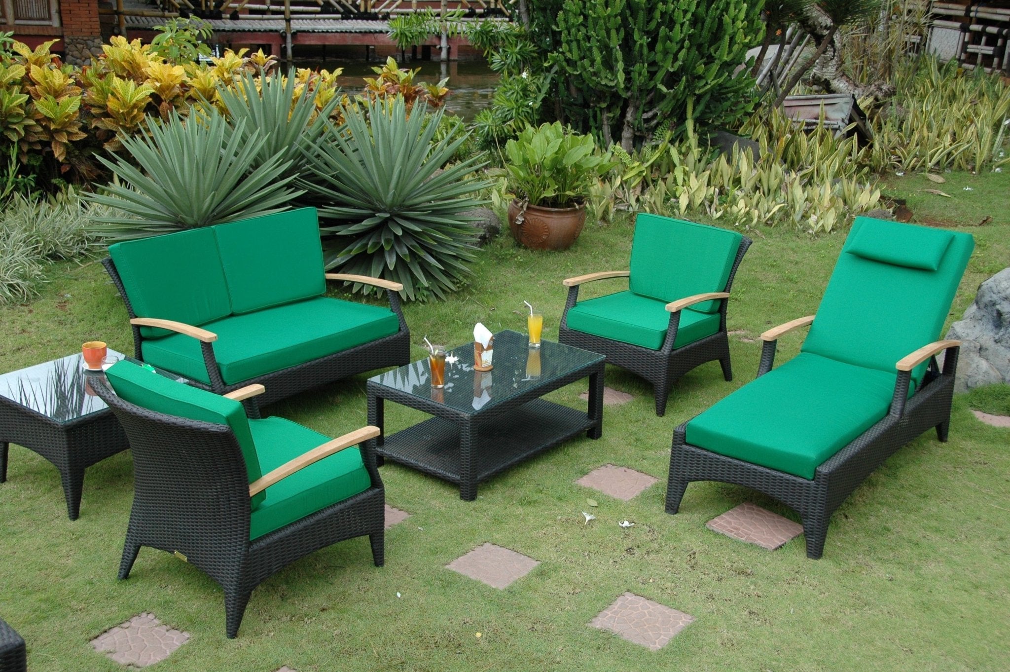 Bellagio 6-Pieces Deep Seating Set - Molaix82045297386BellagioSR-016DS