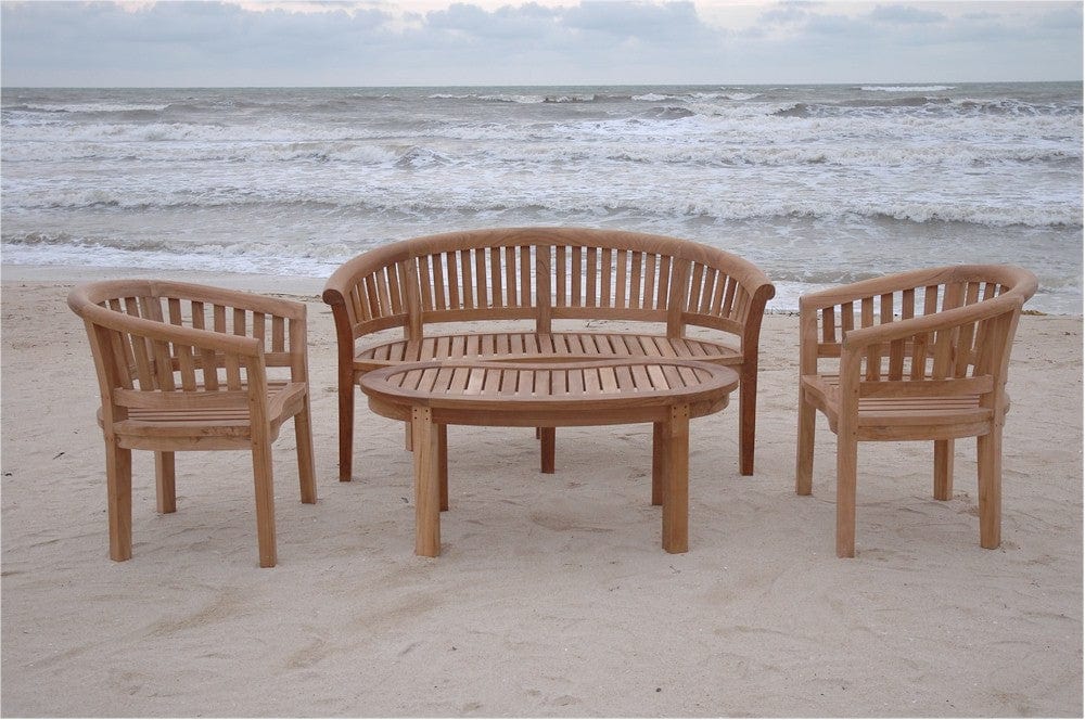 Curve 4-Pieces Conversation Set - Molaix82045295023CurveSet-5