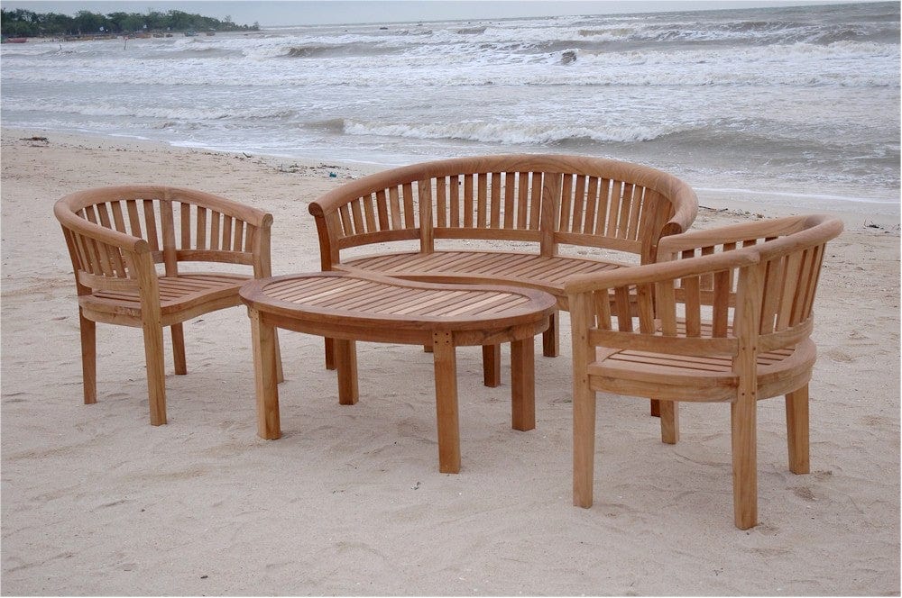 Curve 4-Pieces Conversation Set - Molaix82045295023CurveSet-5