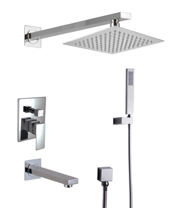 Dakota Signature 2 Handle Valve Shower Set - MolaixShower SetsDSF-34BTS01CR
