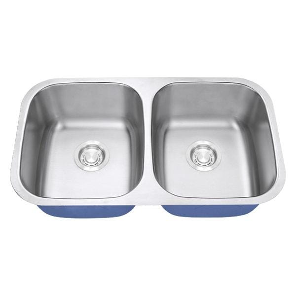 Dakota Signature 50/50 Double Bowl 32.25" Kitchen Sink w/ Grids - DSR-5050 - Molaix601946607287Kitchen SinksDSR-5050