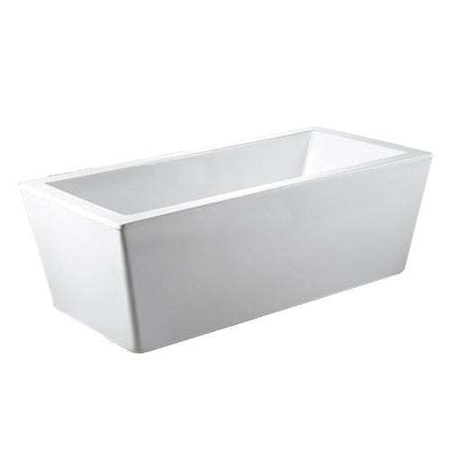 Dakota Signature Free Standing Rectangle Tub 67" × 31.5" × 23" - DST-FSRCB00W - Molaix601946607423Free Standing BathtubDST-FSRCB00W
