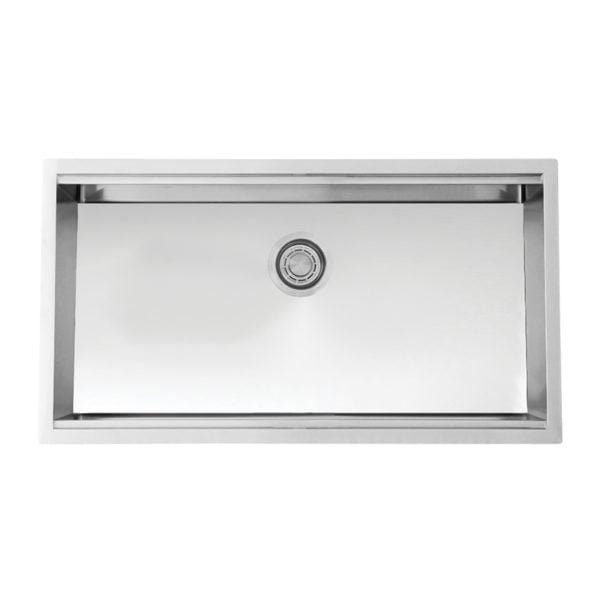 Dakota Signature L- Series 33" Ledge Single Bowl Stainless Steel Kitchen Sink - DSL-3319 - Molaix601946607539Kitchen SinksDSL-3319