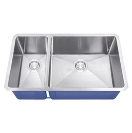 Dakota Signature Micro Radius 32″ Stainless Steel 30/70 Kitchen Sink w/ grids - DSM-3070 - Molaix601946607577Kitchen SinksDSM-3070