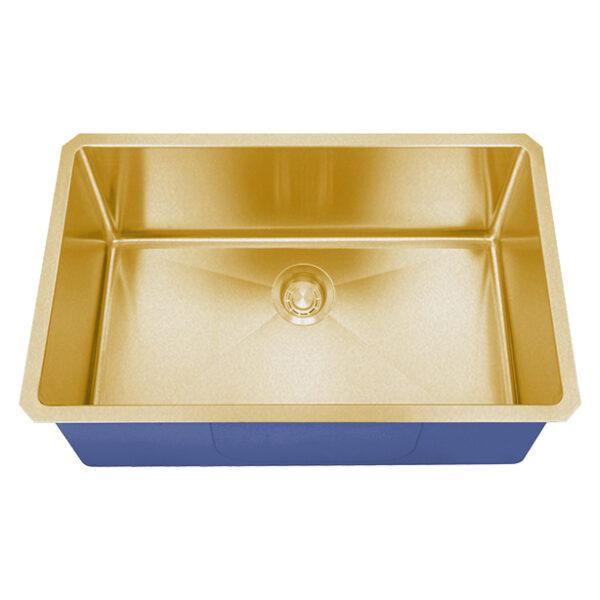 Dakota Signature Micro Radius Single Bowl 32″ Stainless Steel Kitchen Sink w/ Grid - MolaixKitchen SinksDSM-3220