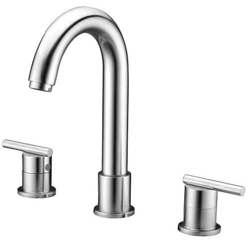 Dakota Signature Two Handle Push Pop-Up Drain with Overflow - MolaixBathroom FaucetDSF-00B8W04CR
