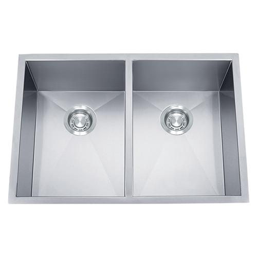 Dakota Signature Zero Radius 16g 50/50 32″x18″ w/ Grids - DSZ-5050 - Molaix601946607928Kitchen SinksDSZ-5050