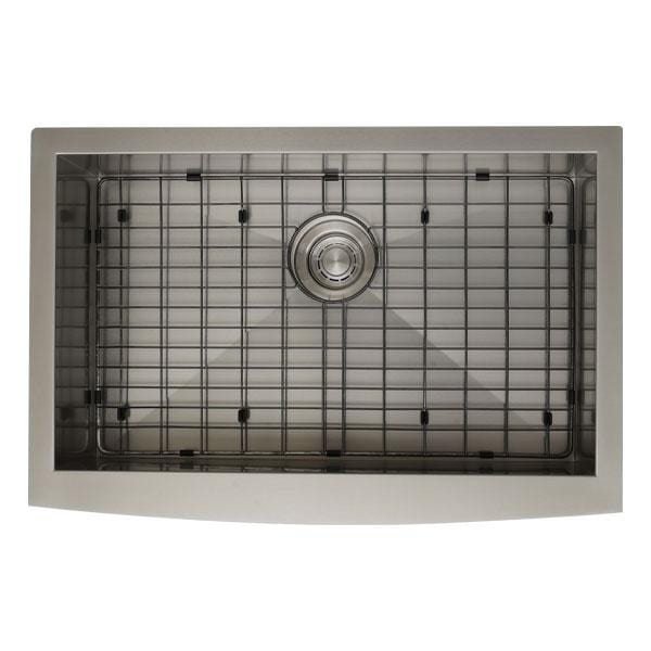 Dakota Signature Zero Radius Apron Front Single Bowl 30″ with grids - DSZ-A3020 - Molaix601946608017Kitchen SinksDSZ-A3020