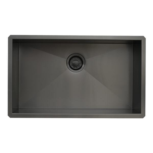 Dakota Signature Zero Radius Single Bowl 30″ Kitchen Sink w/ grid - DSZ-3018 - Molaix601946608093Kitchen SinksDSZ-3018