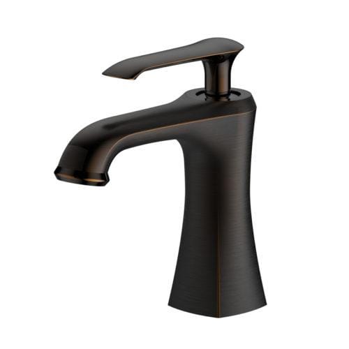 Dakota Skye Collection Single Handle Faucet Push Pop-Up Drain with Overflow - MolaixBathroom FaucetDSF-42BSH00ORB