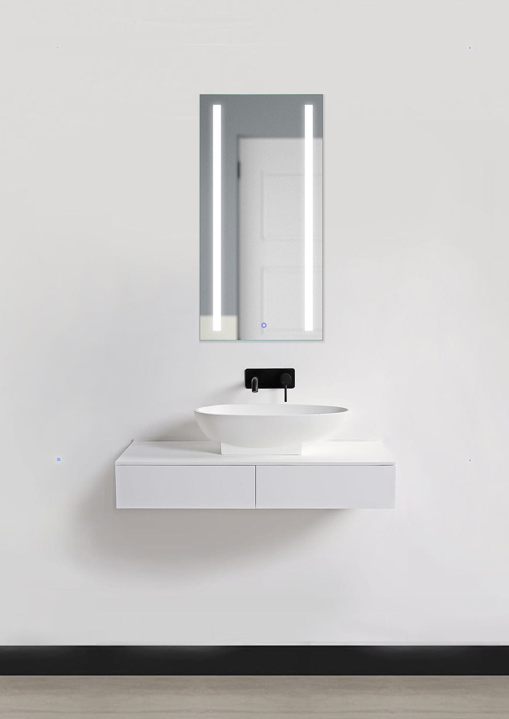 Kinetic 15" x 30" Left LED Medicine Cabinet w/Dimmer & Defogger - Molaix - Molaix850003475653Lighted Medicine Cabinet,RectangleKINETIC1530L