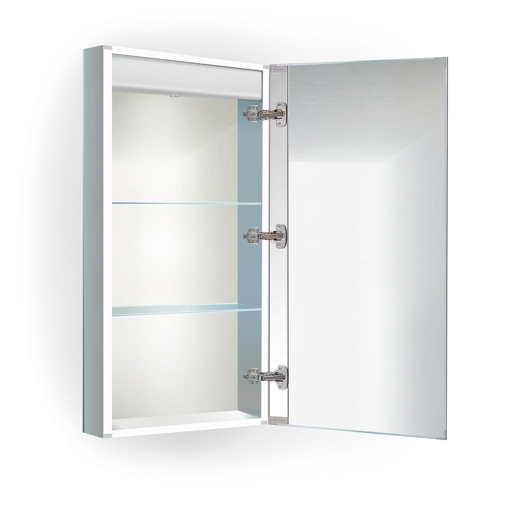 Kinetic 15" x 30" Right LED Medicine Cabinet w/Dimmer & Defogger - Molaix - Molaix850003475660Lighted Medicine Cabinet,RectangleKINETIC1530R