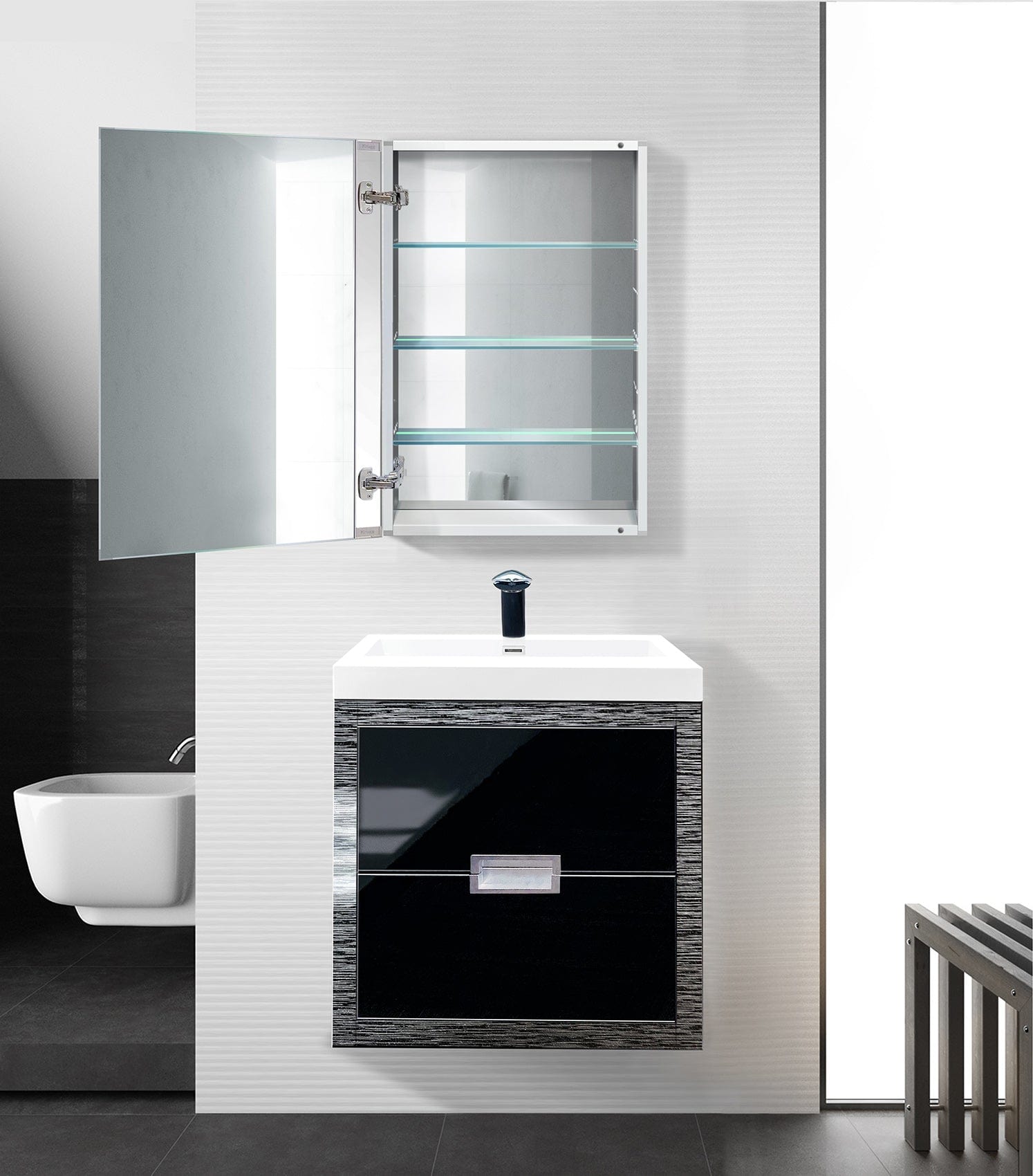 Krugg Plaza 20" x 30" Medicine Cabinet - Molaix - Molaix601947033795Medicine Cabinet,RectanglePLAZA2030