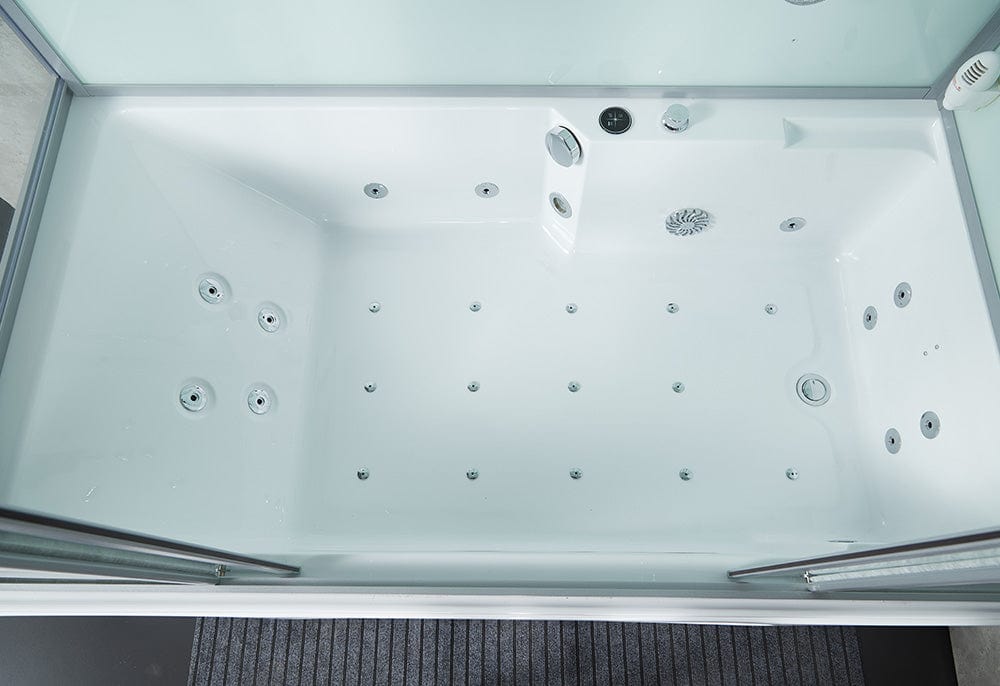 Mayabath Platinum Catania Steam Shower, White - Molaix723552143949Steam shower106