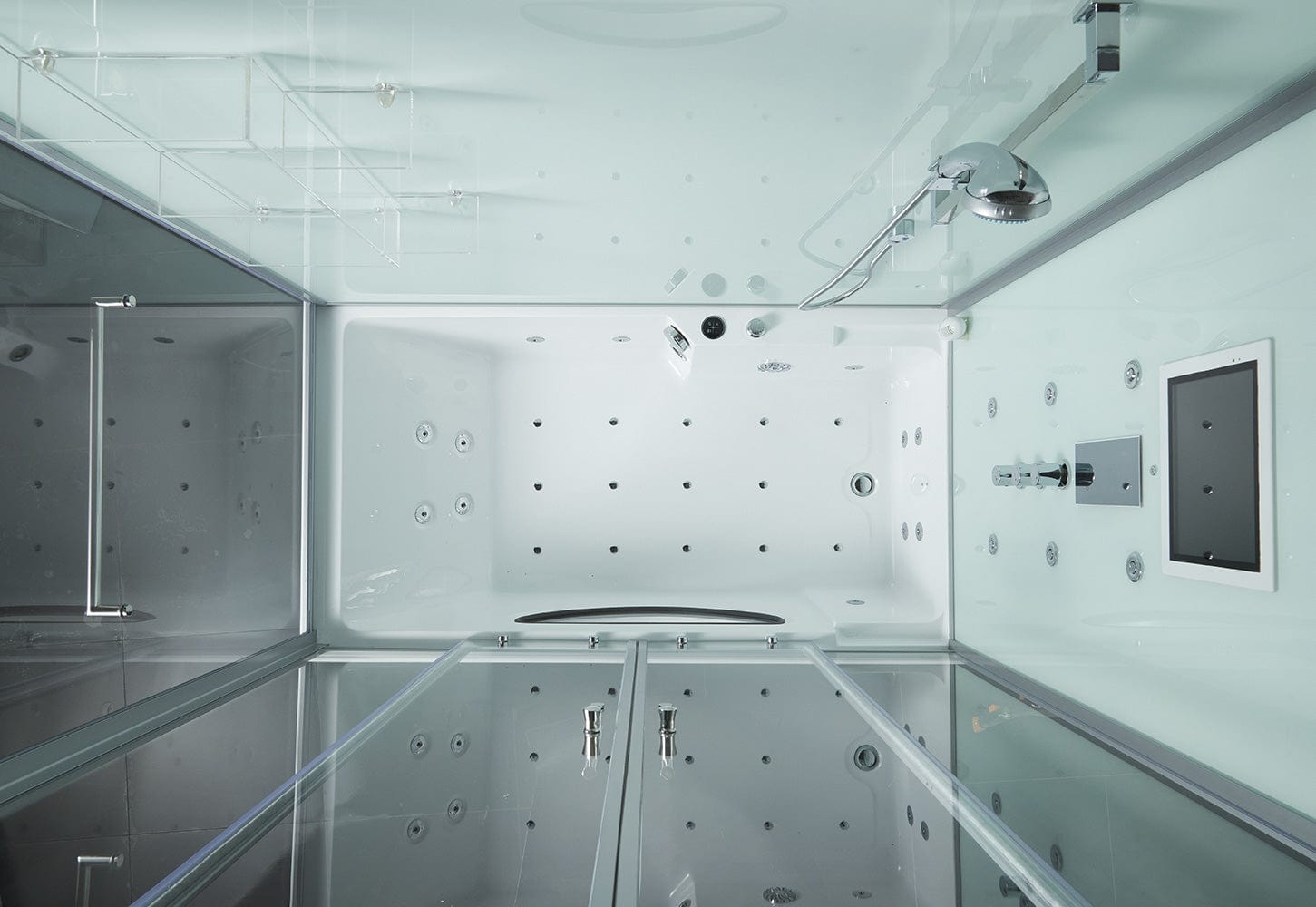 Mayabath Platinum Catania Steam Shower, White - Molaix723552143949Steam shower106