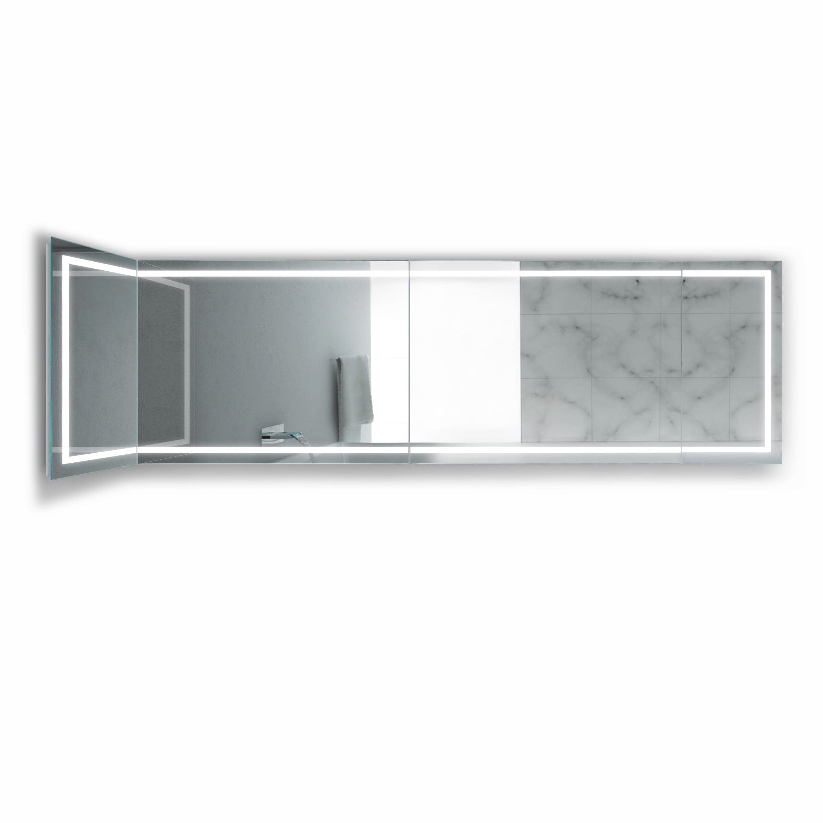 Mod SM Long 11 - Molaix - Molaix850033437270Corner,Lighted Modular Mirrors,Rectangle11MODSMLONG11