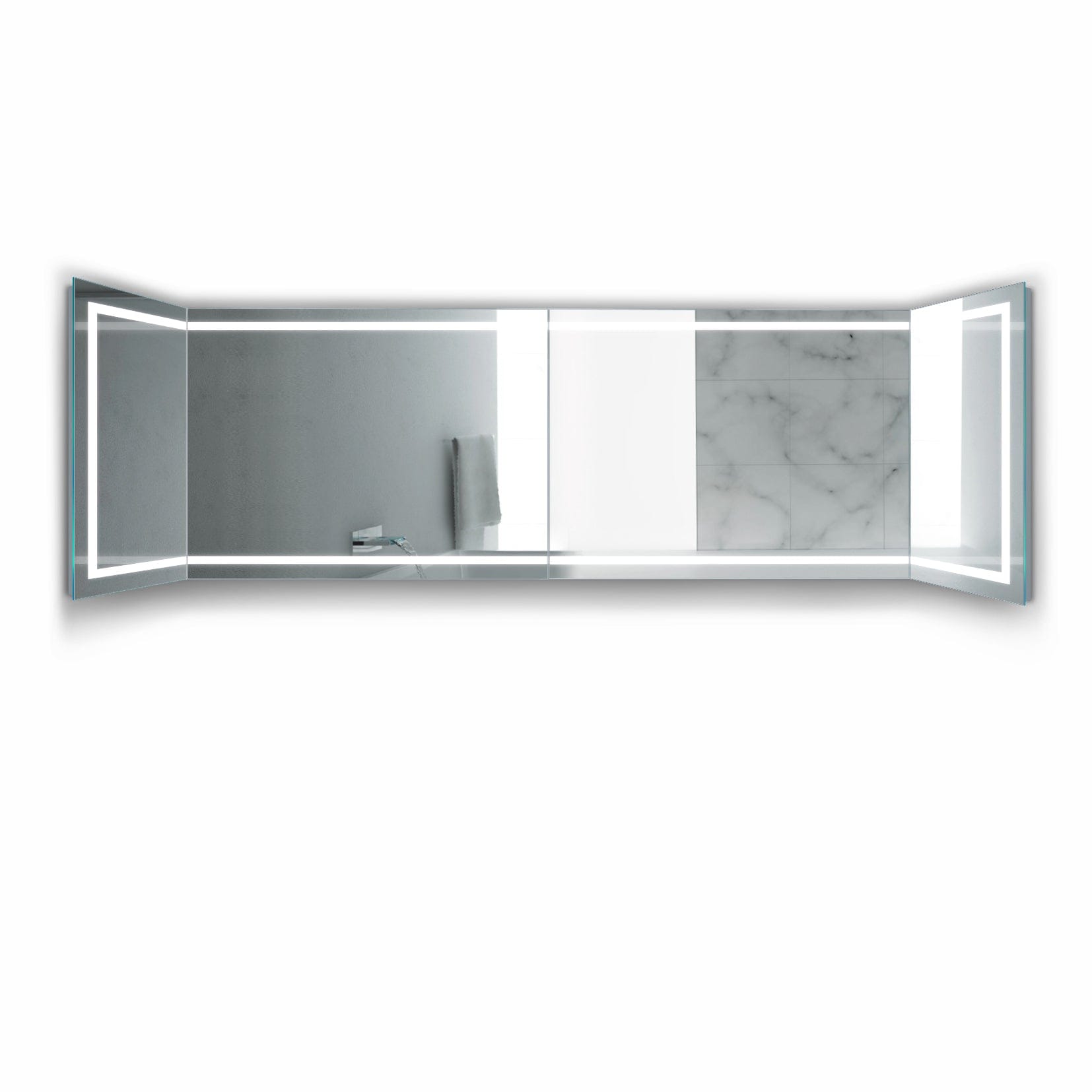 Mod SM Long 11 - Molaix - Molaix850033437270Corner,Lighted Modular Mirrors,Rectangle11MODSMLONG11