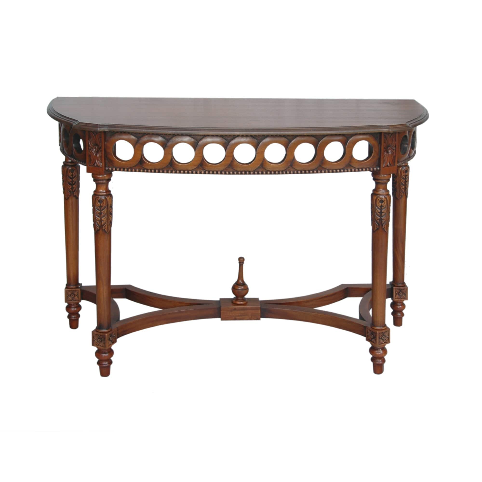 Neoclassical Demilune Console - Molaix82045298123NeoclassicalHT-101
