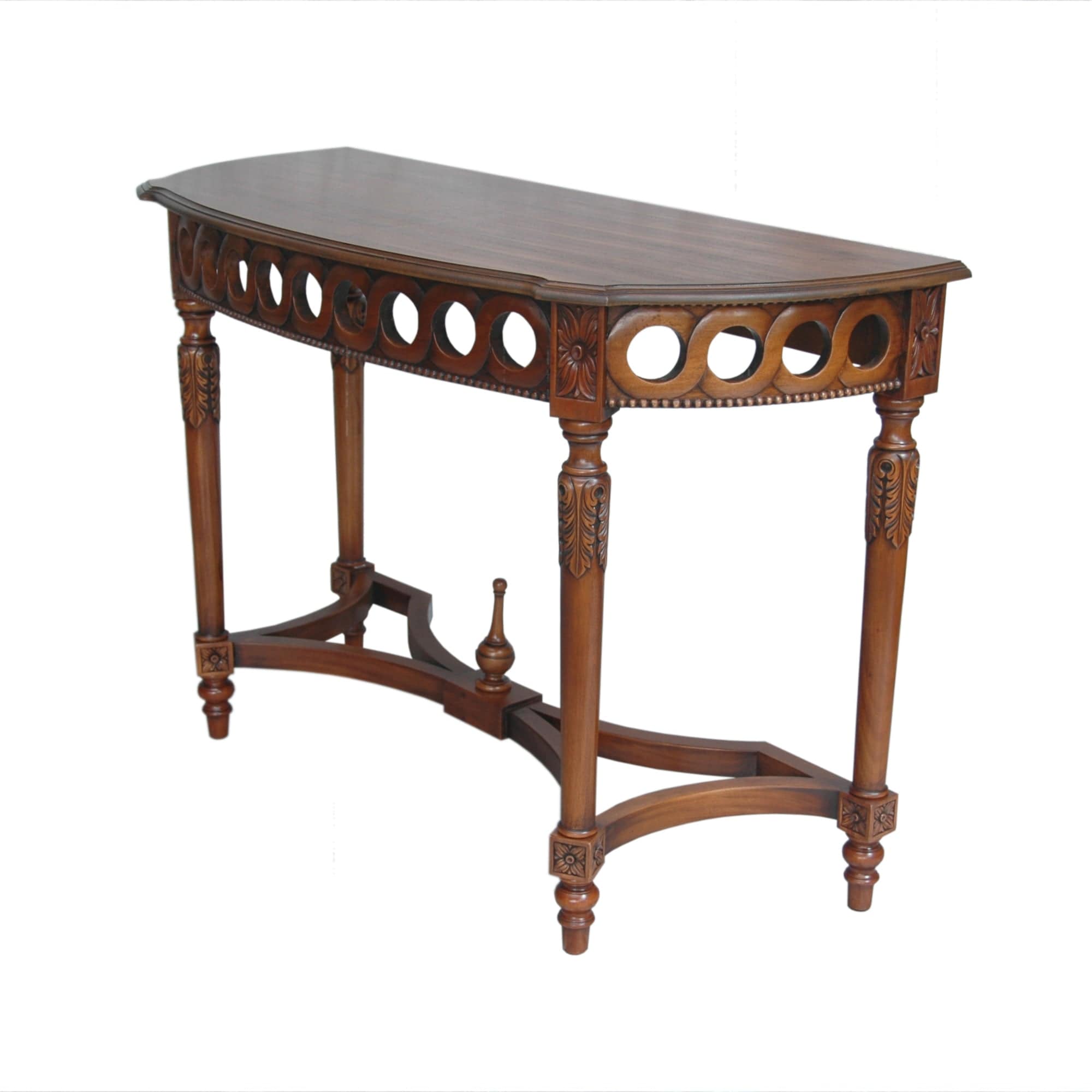 Neoclassical Demilune Console - Molaix82045298123NeoclassicalHT-101