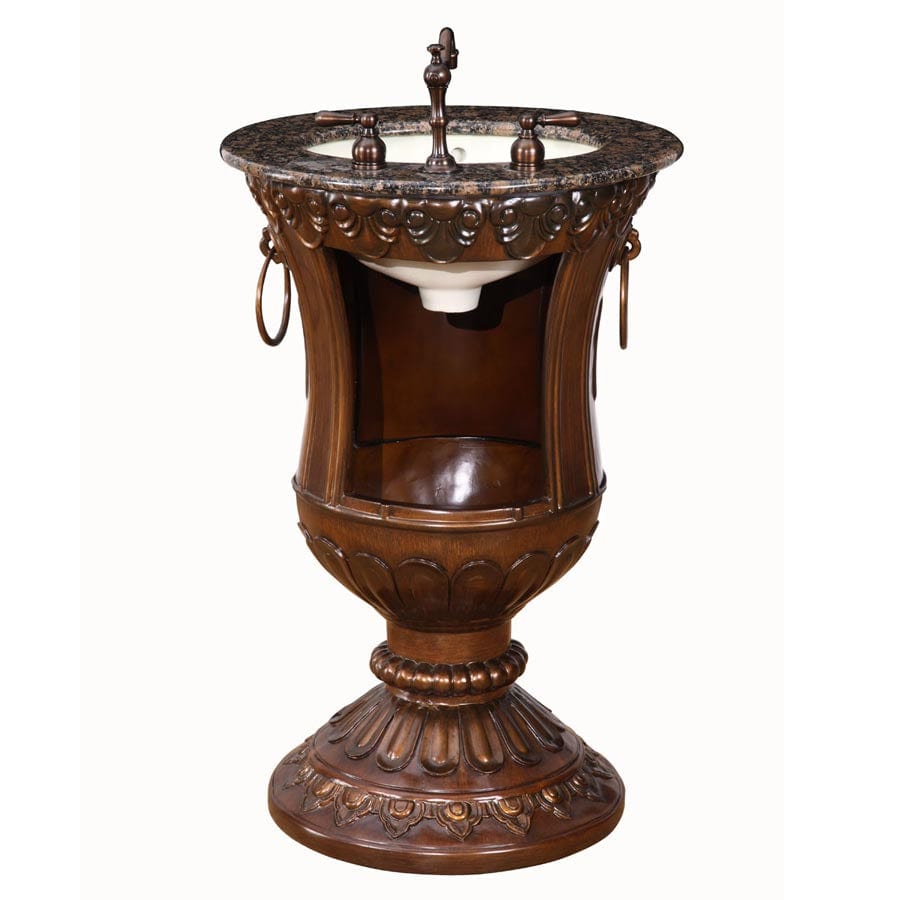 Silkroad Exclusive 23-inch Baltic Brown Granite Top Single Sink Bathroom Vanity - HYP-0141-BB-UIC-23 - Molaix610256799919Bathroom VanityHYP-0141-BB-UIC-23