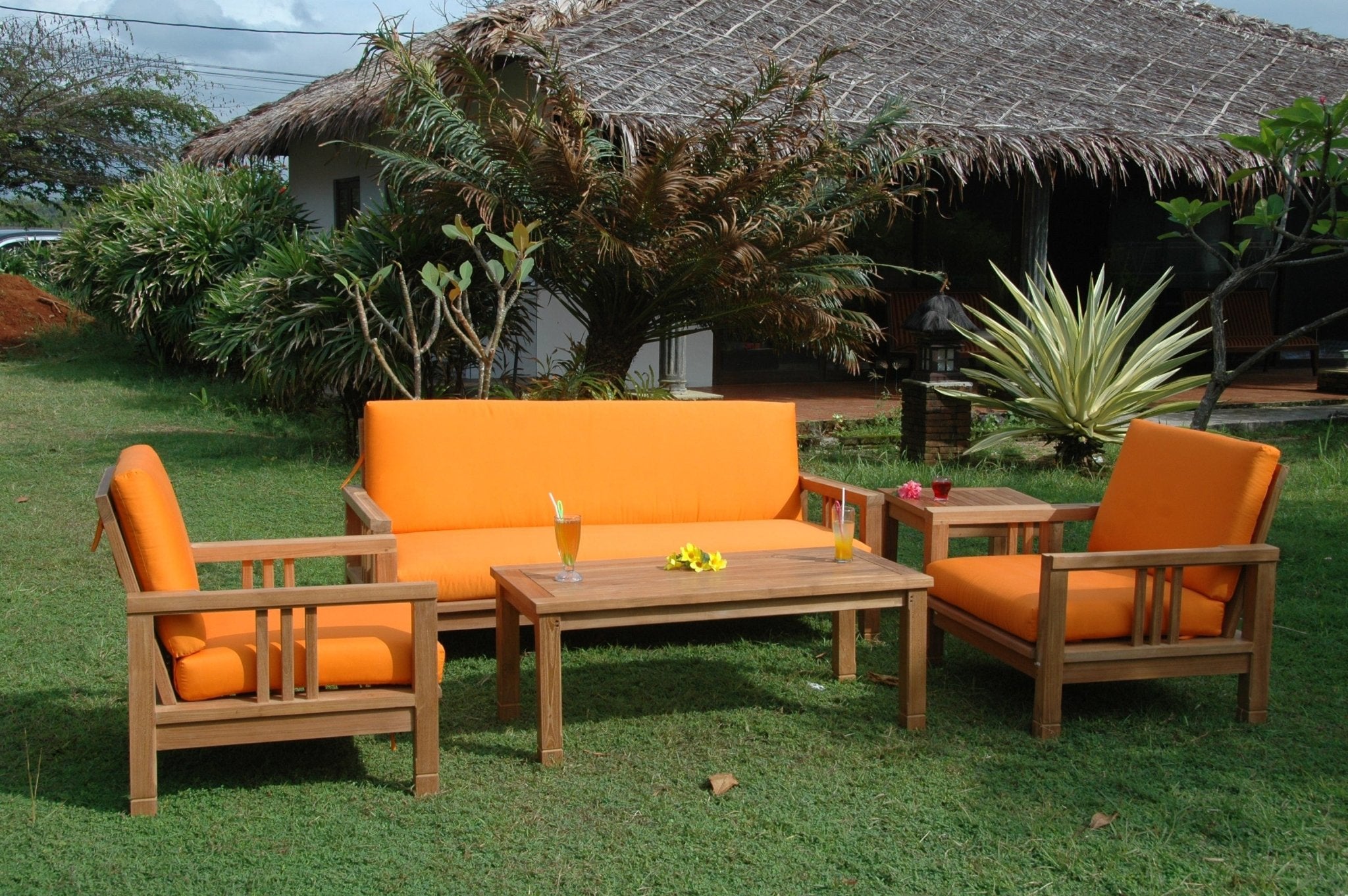 SouthBay Deep Seating 5-Pieces Conversation Set B - Molaix82045297164South BaySET-252