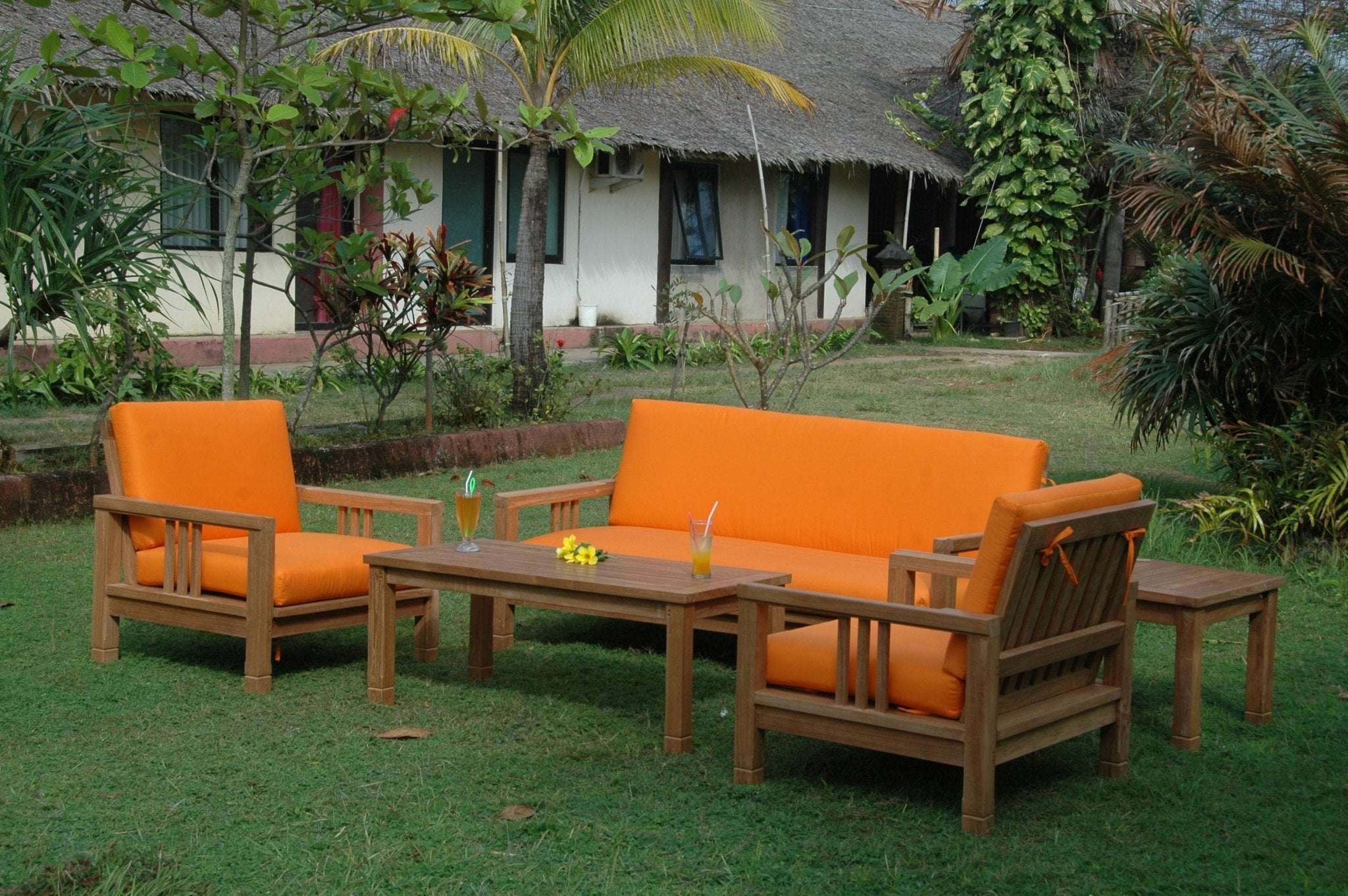 SouthBay Deep Seating 5-Pieces Conversation Set B - Molaix82045297164South BaySET-252