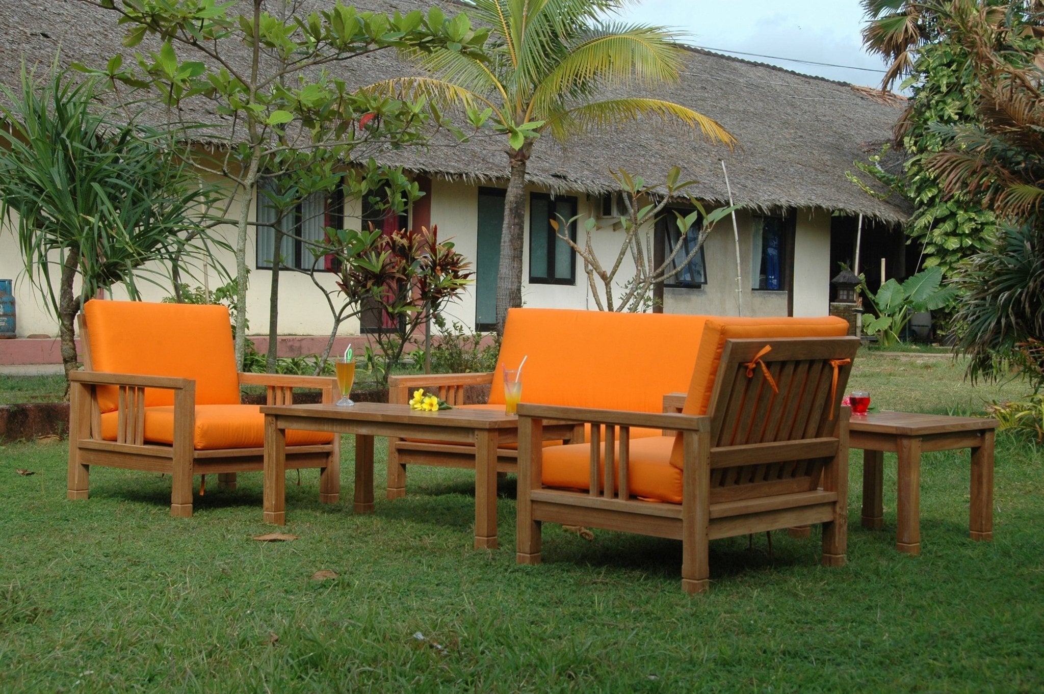 SouthBay Deep Seating 5-Pieces Conversation Set B - Molaix82045297164South BaySET-252