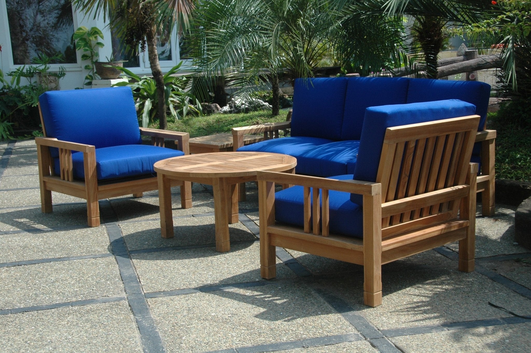 SouthBay Deep Seating 5-Pieces Conversation Set C - Molaix82045294118South BaySET-255