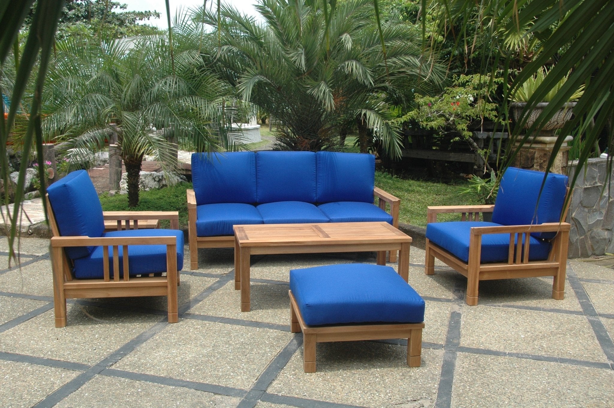 SouthBay Deep Seating 6-Pieces Conversation Set A - Molaix82045294095South BaySET-253