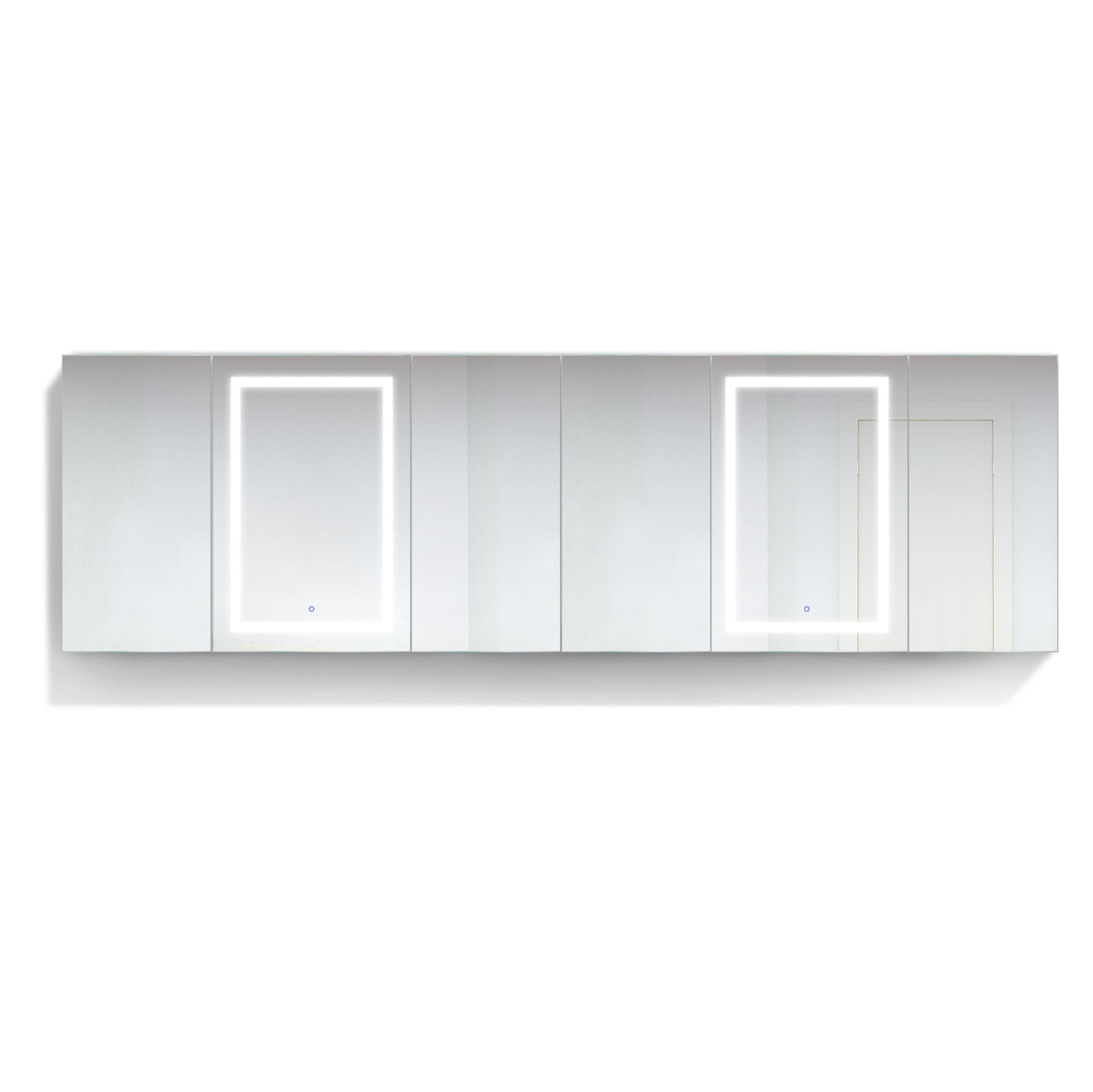 Svange 12036DLLLRRR "120 X 36" LED Medicine Cabinet w/Dimmer & Defogger - Molaix - Molaix850003475356Lighted Medicine Cabinet,RectangleSVANGE12036DLLLRRR