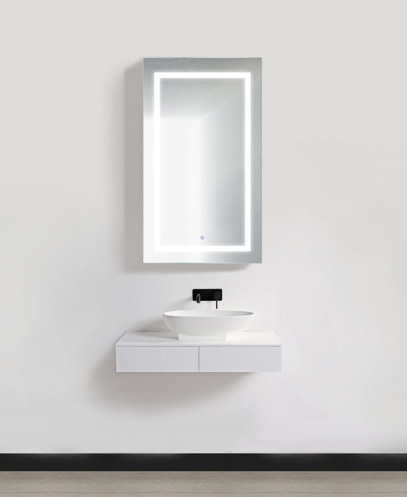 Svange 2442R 24" X 42" LED Medicine Cabinet w/Dimmer & Defogger - Molaix - Molaix850003475363Lighted Medicine Cabinet,RectangleSVANGE2442R