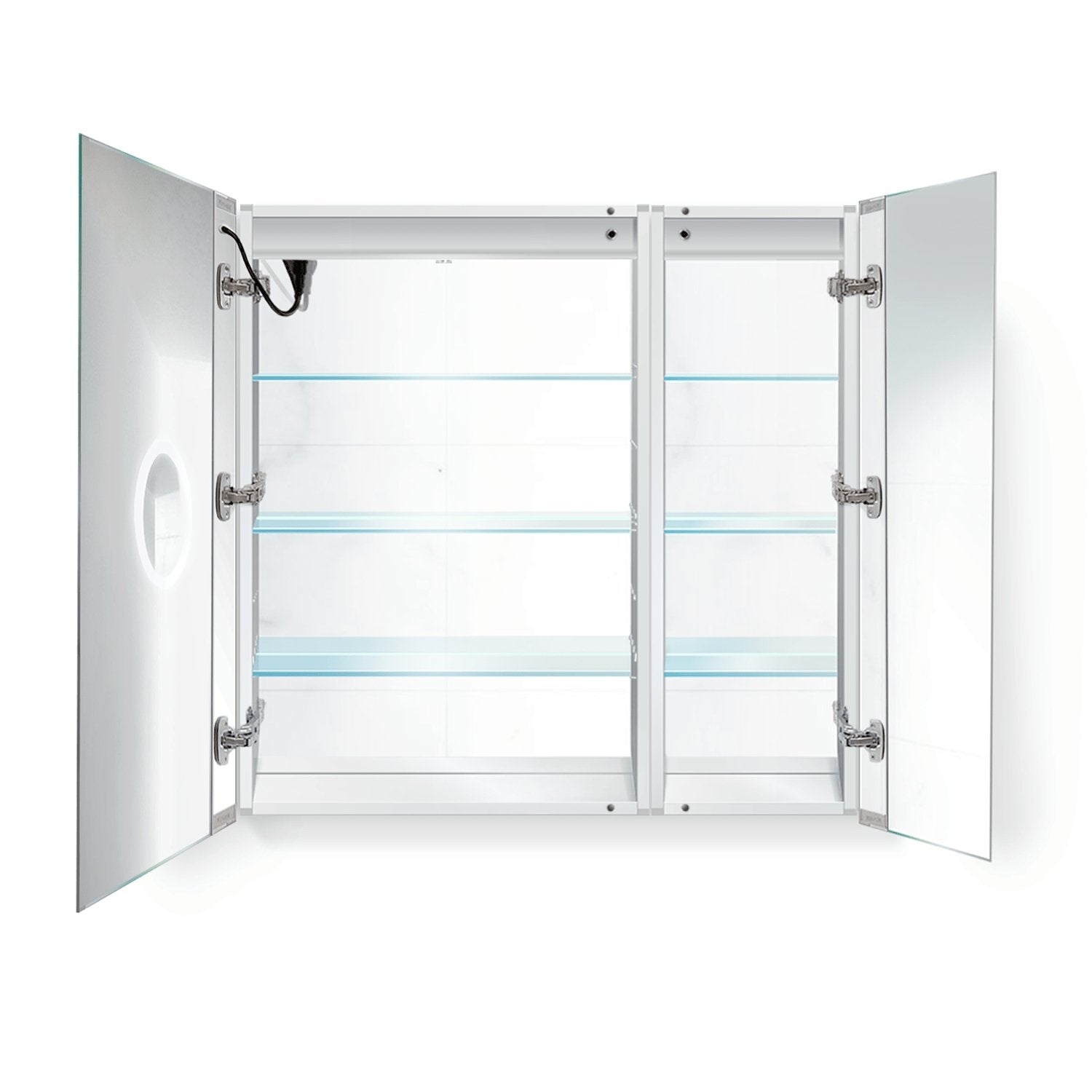 Svange 3636L 36" X 36" LED Bi-View Medicine Cabinet w/Dimmer & Defogger - Molaix - Molaix853962007866Lighted Medicine Cabinet,RectangleSVANGE3636L