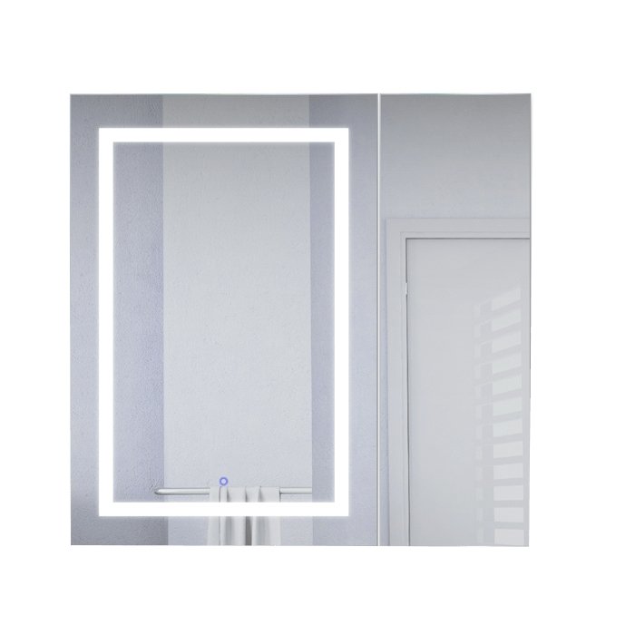 Svange 3636L 36" X 36" LED Bi-View Medicine Cabinet w/Dimmer & Defogger - Molaix - Molaix853962007866Lighted Medicine Cabinet,RectangleSVANGE3636L
