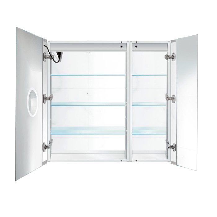 Svange 3636L 36" X 36" LED Bi-View Medicine Cabinet w/Dimmer & Defogger - Molaix - Molaix853962007866Lighted Medicine Cabinet,RectangleSVANGE3636L