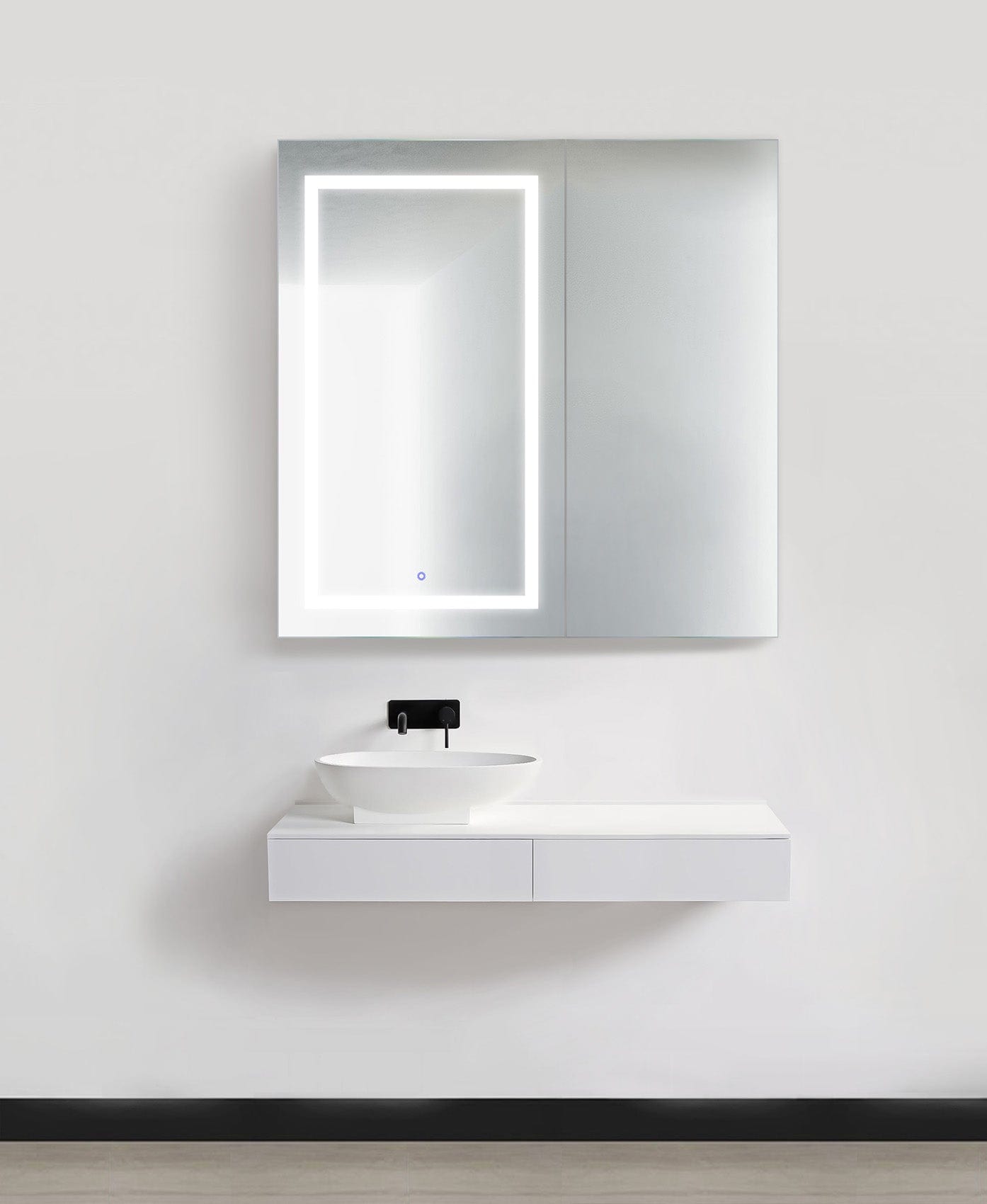 Svange 4242L 42" X 42" LED Medicine Cabinet w/Dimmer & Defogger - Molaix - Molaix850003475516Lighted Medicine Cabinet,RectangleSVANGE4242L
